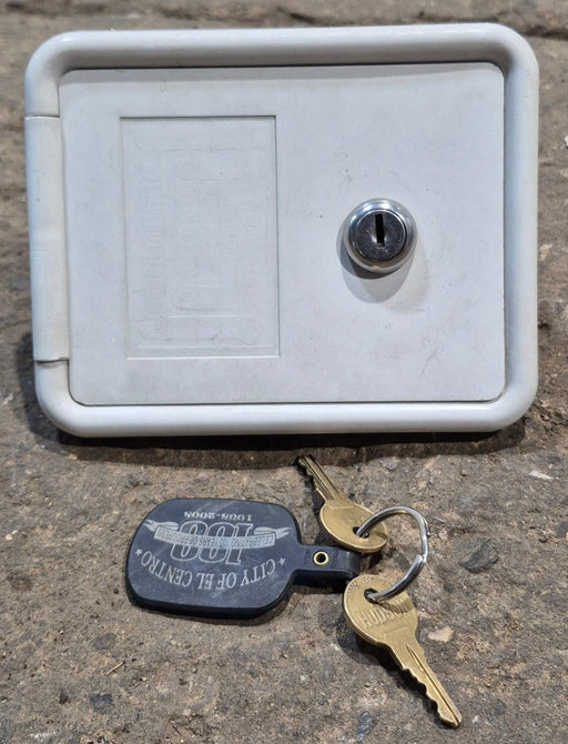 Used Access Hatch Landing Gear Legs Control Switch - 5" W x 6 1/4" H - Young Farts RV Parts