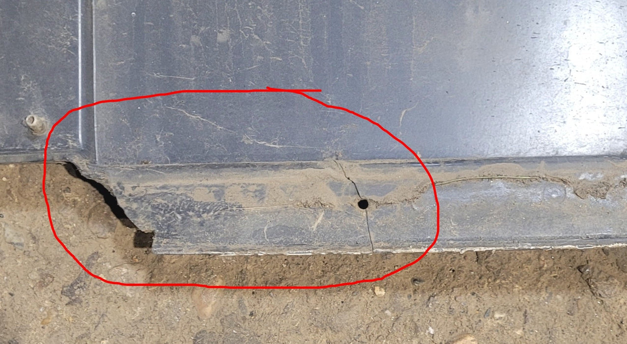 Used Airstream Fender Skirt 52" X 23"