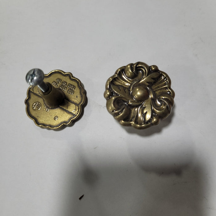 Used Antiqued Bronze Cabinet Knob