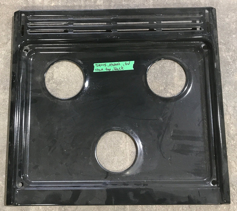 Used Atwood / Dometic 3-Burner Main Top - 52015