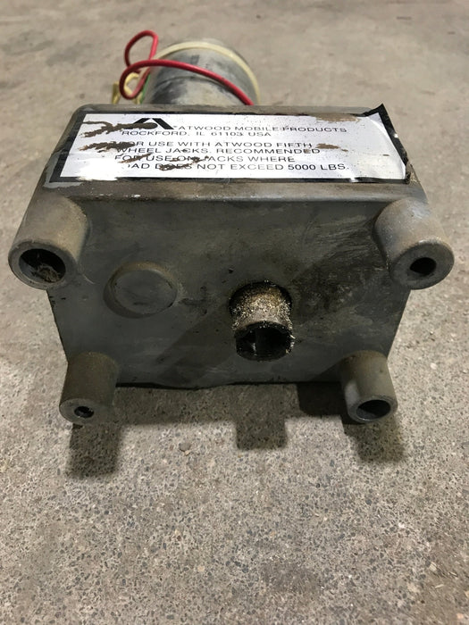 Used Atwood Electric Motor For R.V. Trailer Landing Gear 12VDC