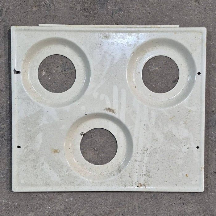 Used Atwood Wedgewood 3-Burner Main Top, Almond - 53582