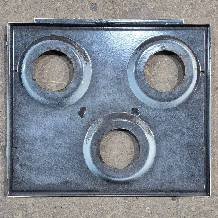 Used Atwood Wedgewood 3-Burner Main Top, Almond - 53582