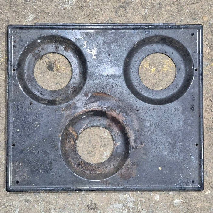 Used Atwood / Wedgewood 3-Burner Main Top, Black - 53583