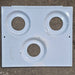 Used Atwood/ Wedgewood 3 - Burner Main Top, White - 53584 - Young Farts RV Parts