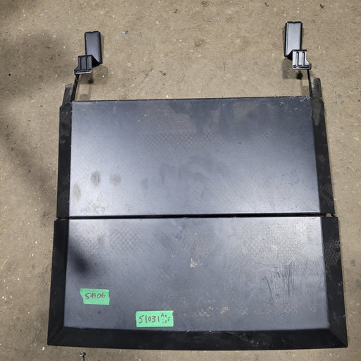 Used Atwood Wedgewood Chef Black Bi-Fold Cover 56417- UNSLOTTED - Young Farts RV Parts