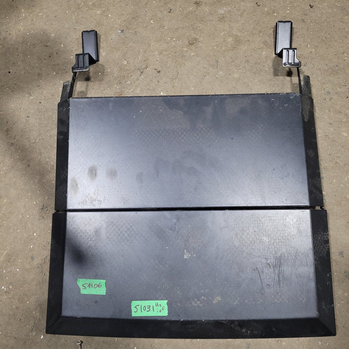 Used Atwood Wedgewood Chef Black Bi-Fold Cover 56417- UNSLOTTED - Young Farts RV Parts