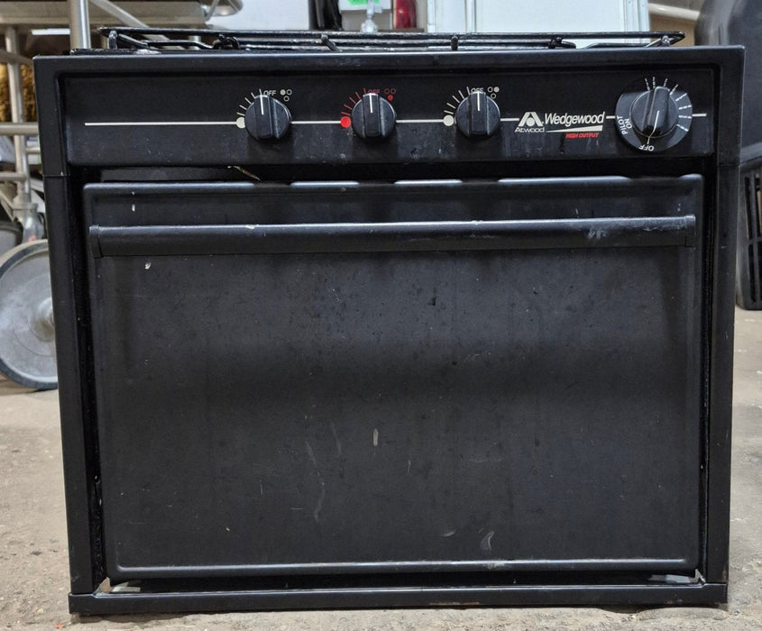 Used Atwood / Wedgewood Range Stove 3-burner 17 3/4" H - R1736BB