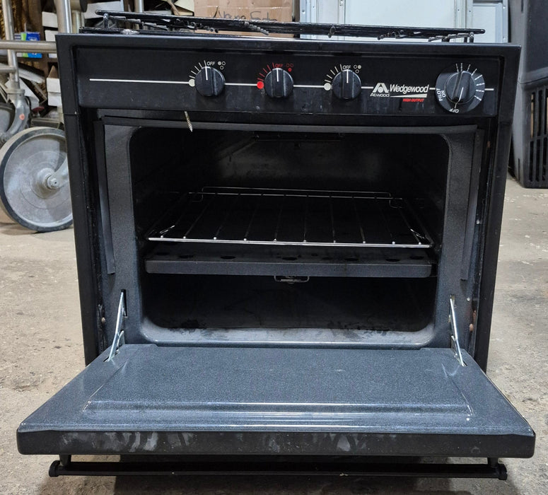 Used Atwood / Wedgewood Range Stove 3-burner 17 3/4" H - R1736BB