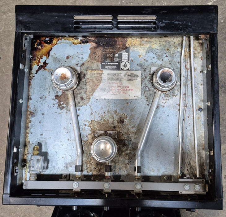 Used Atwood / Wedgewood Range Stove 3-burner 17 3/4" H - R1736BB