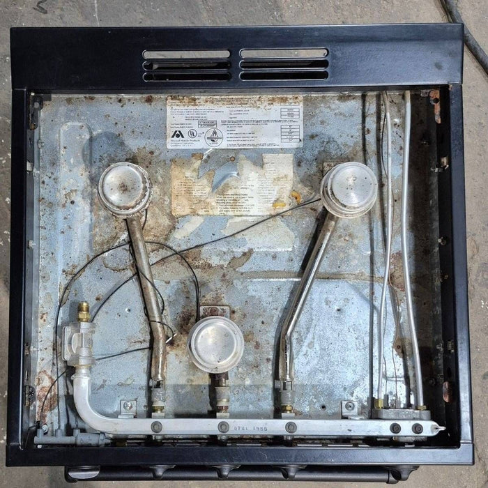 Used Atwood / Wedgewood Range Stove 3-Burner, - R-2138BBP - 21 X 20.125 X 21.25