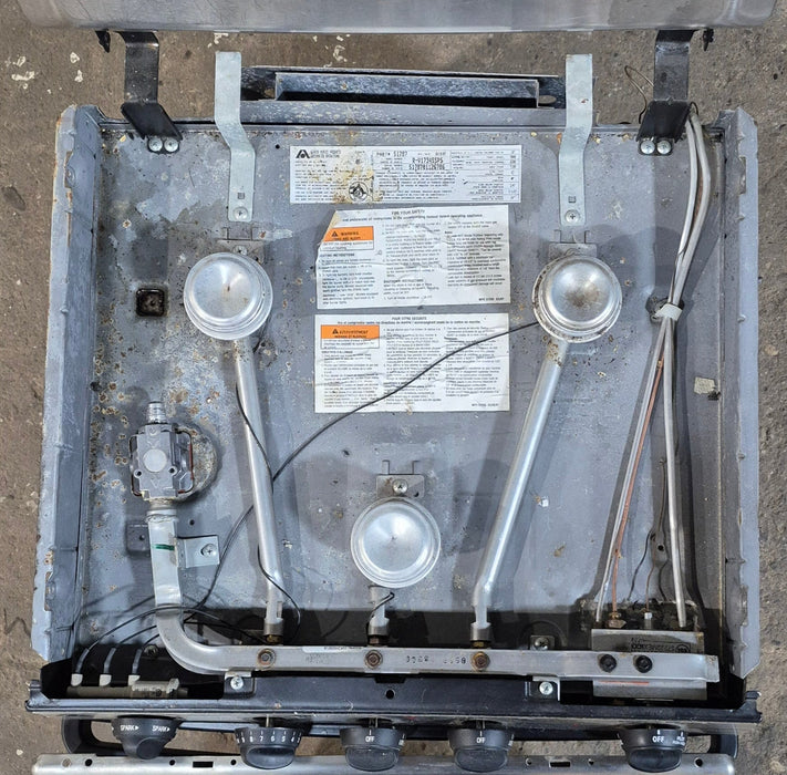 Used Atwood / Wedgewood Range Stove, 3-Burner -  R-V1734SSPS