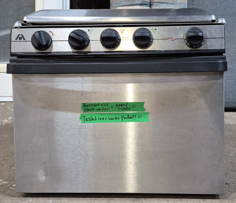 Used Atwood / Wedgewood Range Stove, 3-Burner -  R-V1734SSPS