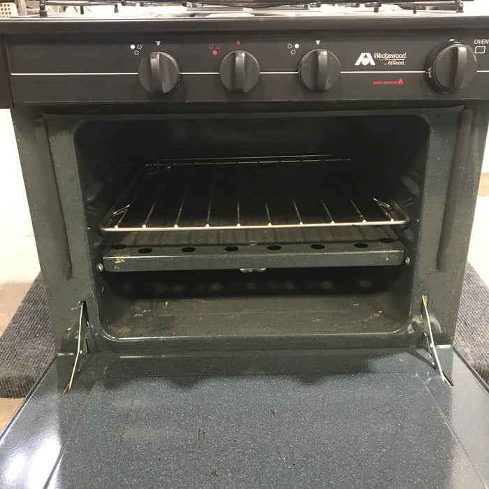 Used Atwood / Wedgewood Range Stove, 3-Burner - R-W1730BB