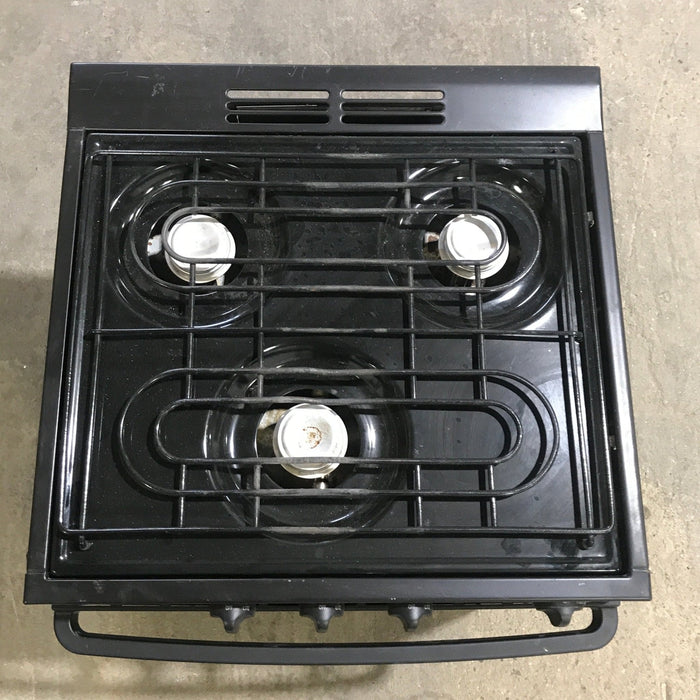 Used Atwood / Wedgewood Range Stove, 3-Burner - R-W1730BB
