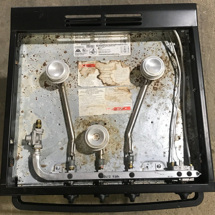 Used Atwood / Wedgewood Range Stove, 3-Burner - R-W1730BB