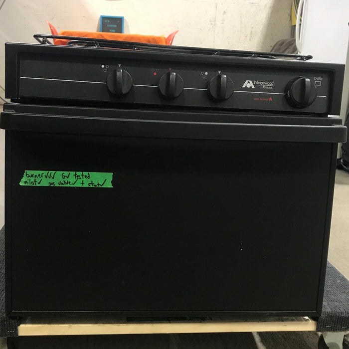 Used Atwood / Wedgewood Range Stove, 3-Burner - R-W1730BB
