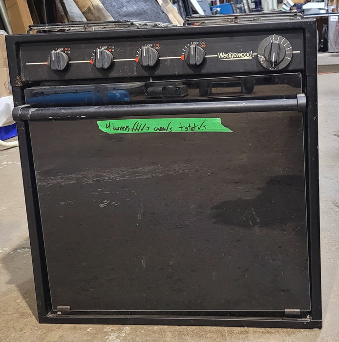 Used Atwood / Wedgewood Range Stove 4-Burner, 21 1/4” H - R2145G