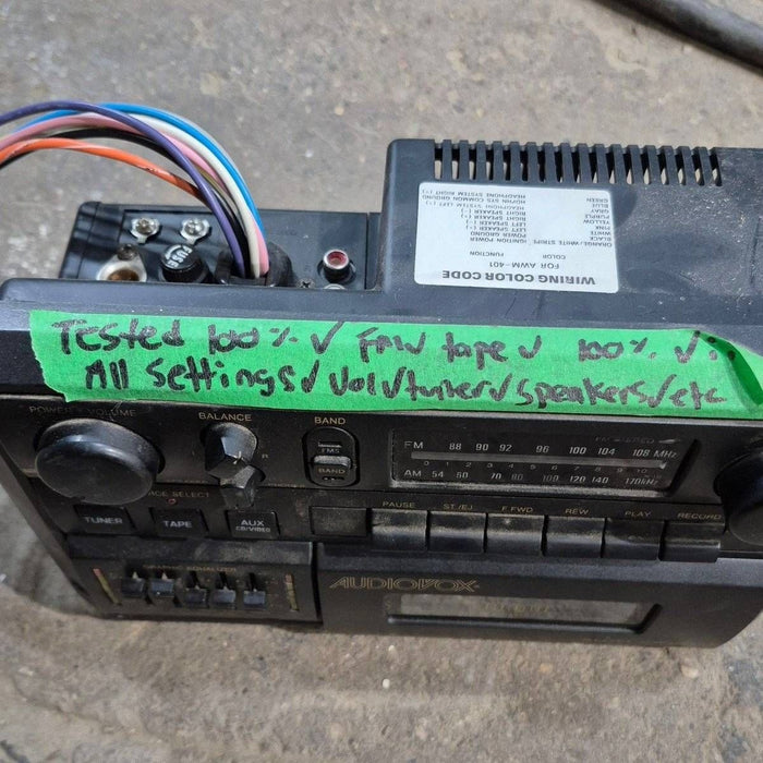 Used Audiovox RV Radio AWM401
