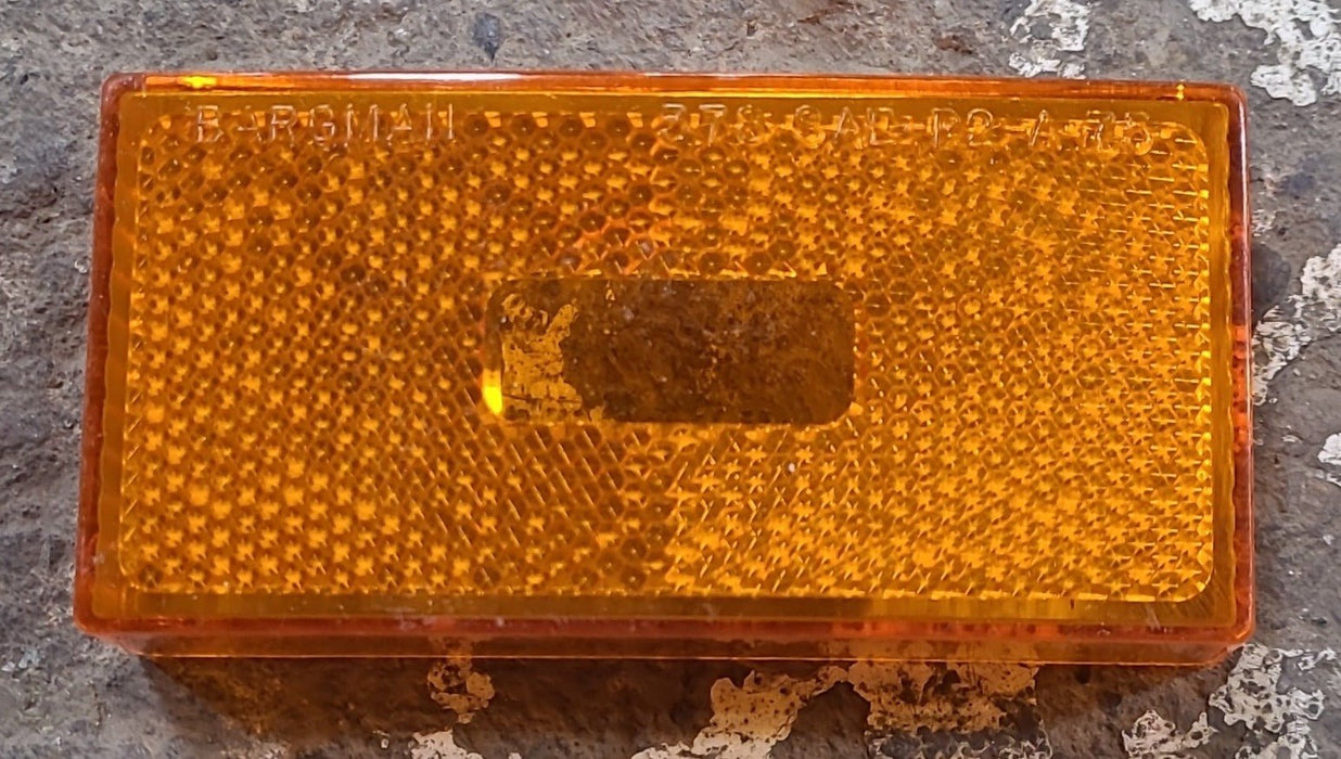Used BARGMAN 378 : SAE-P2-A-75 Replacement Lens for Marker Light - Amber - Young Farts RV Parts