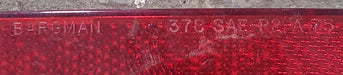 Used BARGMAN 378 : SAE-P2-A-75 Replacement Lens for Marker Light - Red - Young Farts RV Parts