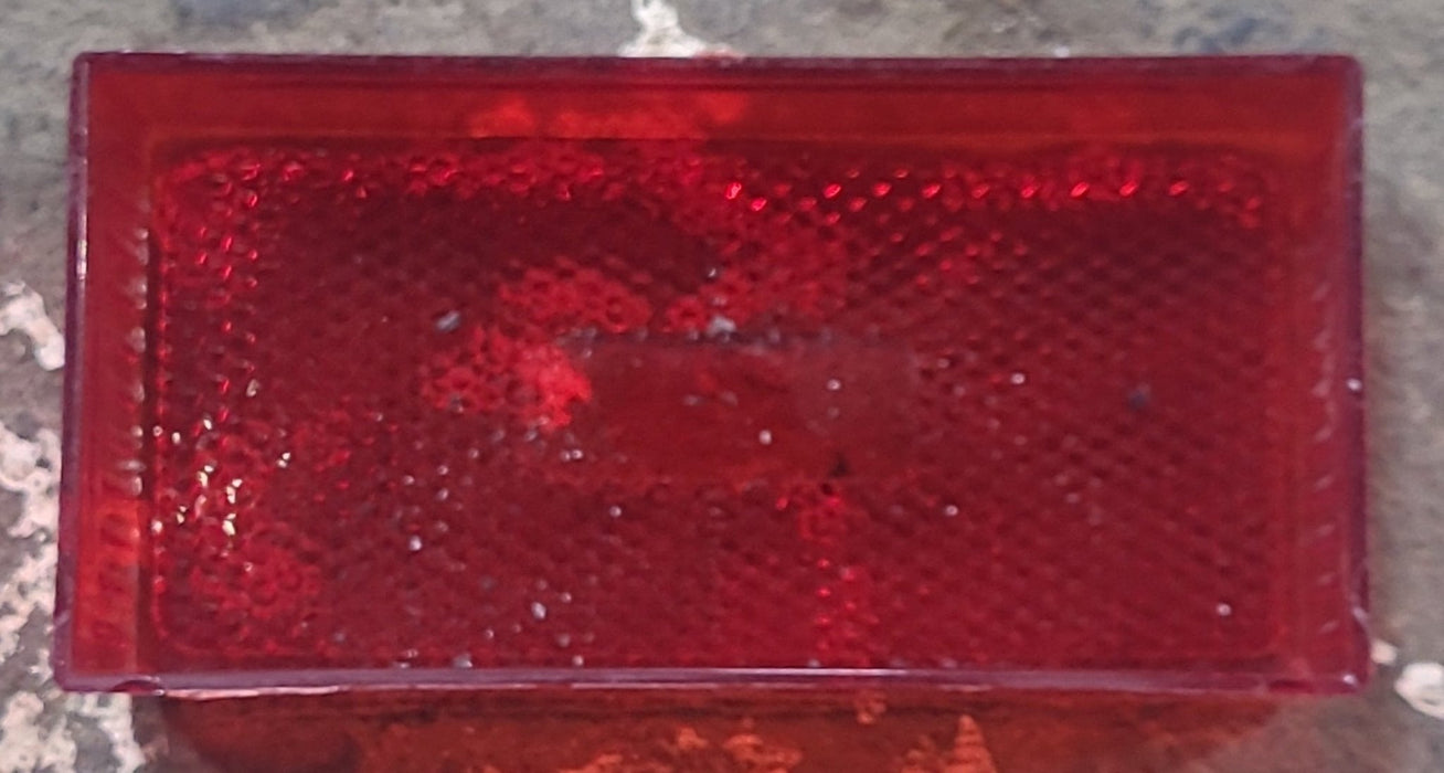 Used BARGMAN 378 : SAE-P2-A-75 Replacement Lens for Marker Light - Red - Young Farts RV Parts