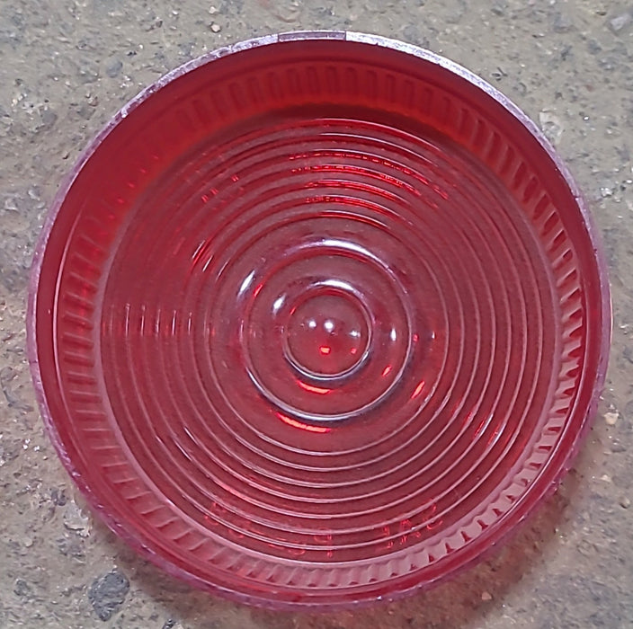 Used Bargman 50 : SAE PC 68 Replacement Lens for Marker Light -  Red