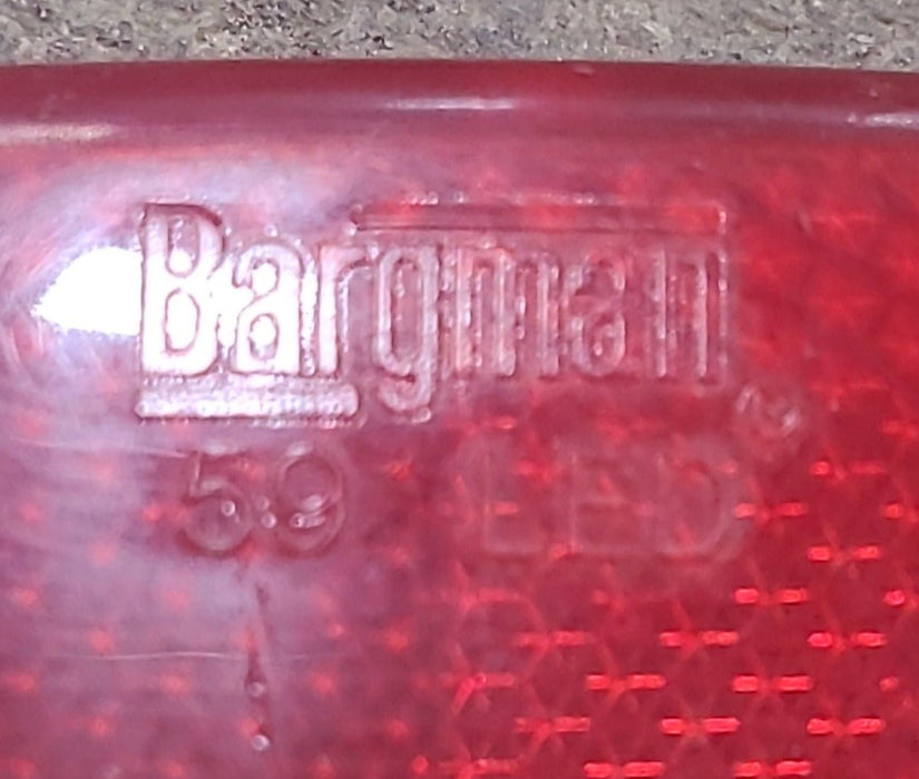 Used BARGMAN 59 LED : SAE-A-P2-DOT-06 Replacement Lens for Marker Light - Red - Young Farts RV Parts