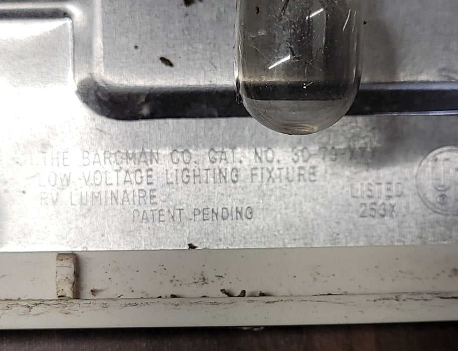 Used Bargman Oval Porch Light 6 5/8" X 3 1/2"