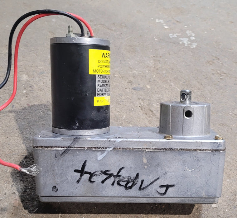 Used Barker RV Slide Out Motor - H - 200 (18015 R.H.) - Young Farts RV Parts