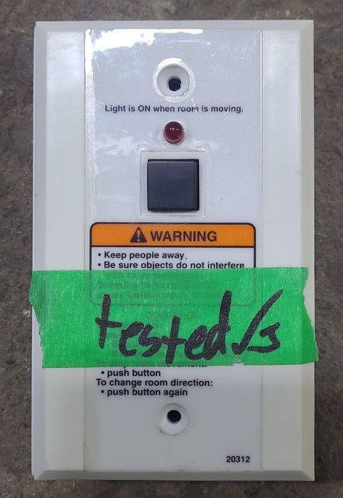 Used Barker Slide-Out Electric Switch Assembly - 18661