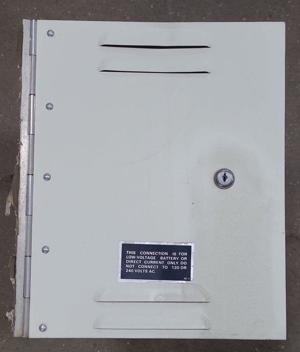Used Battery Compartment Box With Slide Out Tray