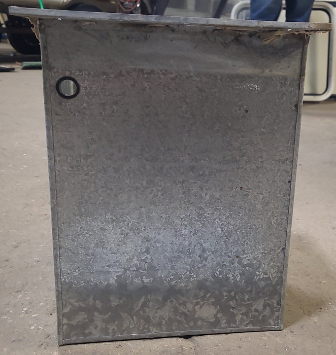 Used Battery Compartment Box With Slide Out Tray