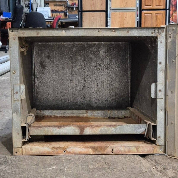 Used Battery Compartment Box With Slide Out Tray