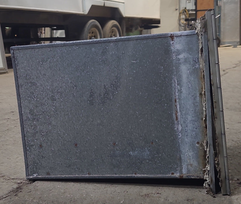 Used Battery Compartment Box With Slide Out Tray