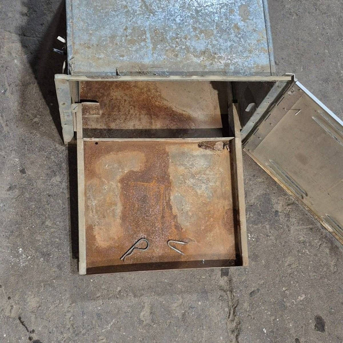 Used Battery Compartment Box With Slide Out Tray