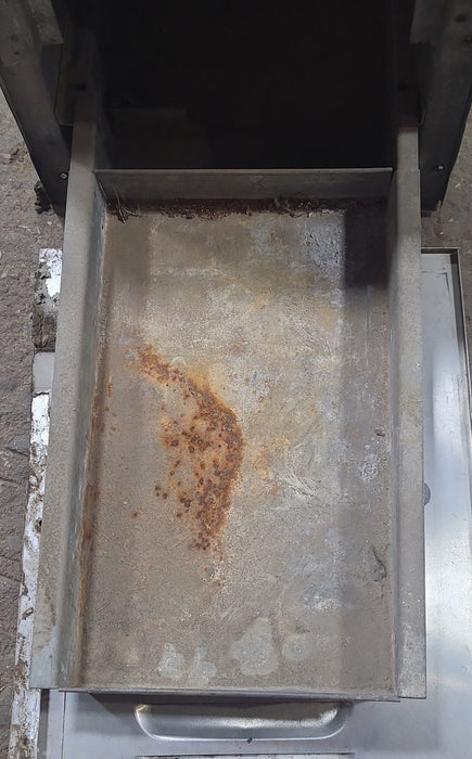 Used Battery Compartment Box With Slide Out Tray