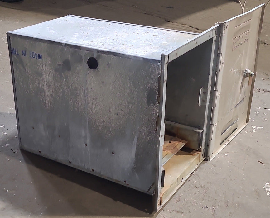 Used Battery Compartment Box With Slide Out Tray