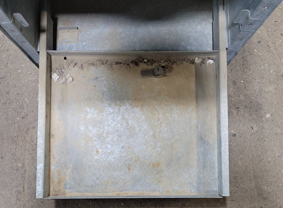 Used Battery Compartment Box with Slide Out Tray