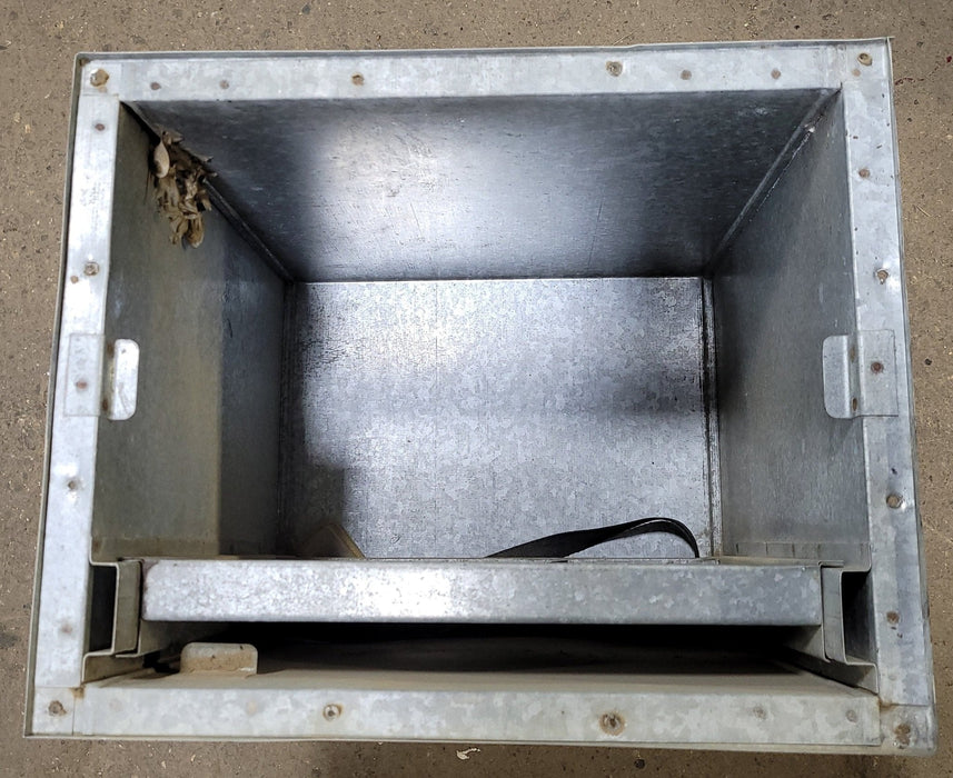 Used Battery Compartment Box with Slide Out Tray