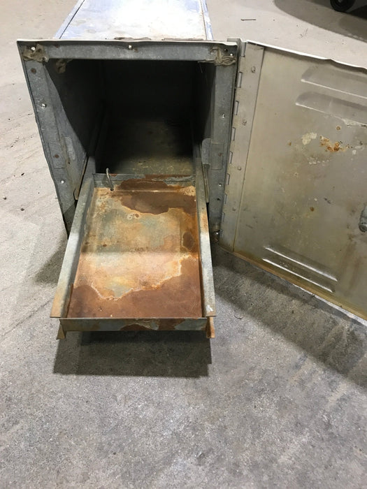 Used Battery Compartment Box with Slide Out Tray