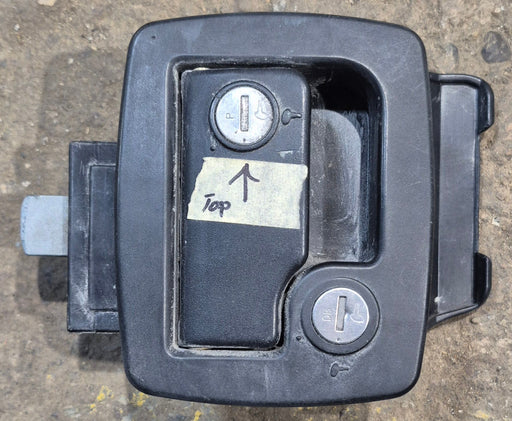 Used Bauer RV Entry Door Lock With Keyed Deadbolt - Young Farts RV Parts