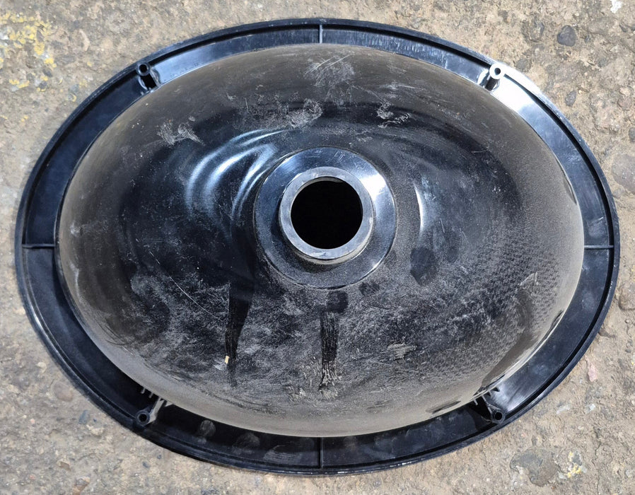 Used Bathroom Sink, Black - 13" x 10"
