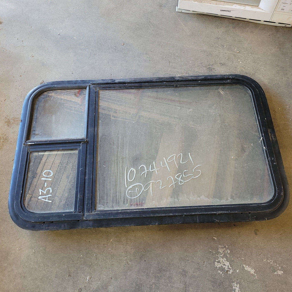 Buy Used Black Radius Emergency Opening Window : 22 X 36 X 2