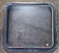 Used Black Radius Emergency Opening Window : 23 1/2" W x 21 3/4" H x 1 3/4" D - Young Farts RV Parts