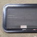 Used Black Radius Emergency Opening Window : 29 1/2" W x 19 1/2" H x 1 3/4" D - Young Farts RV Parts