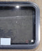 Used Black Radius Emergency Opening Window : 29 1/2" W x 19 1/4" H x 1 7/8" - Young Farts RV Parts