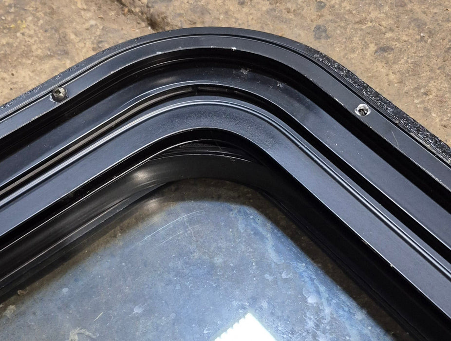 Used Black Radius Emergency Opening Window : 29 1/2" W x 21 1/2" H x 2" D