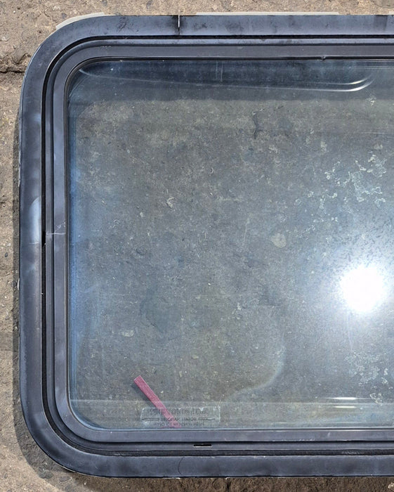 Used Black Radius Emergency Opening Window : 29 1/2" W x 21 1/2" H x 2" D