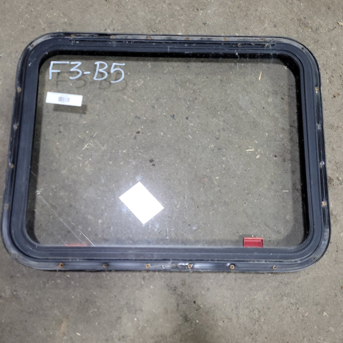 Used Black Radius Emergency Opening Window : 29 1/2" X 22 1/2" X  2" D